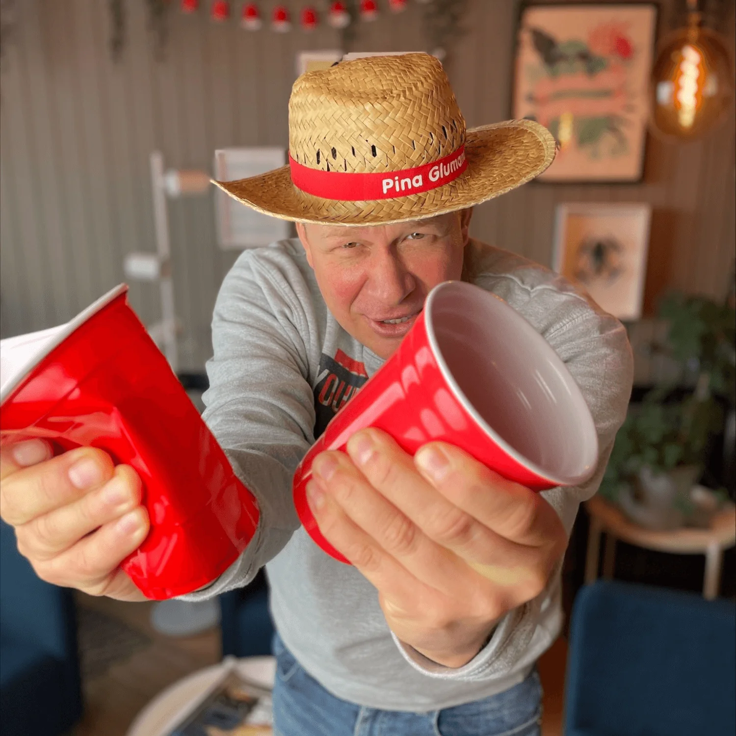 Beer Pong Mehrwegbecher Rot (20x) - Image 3