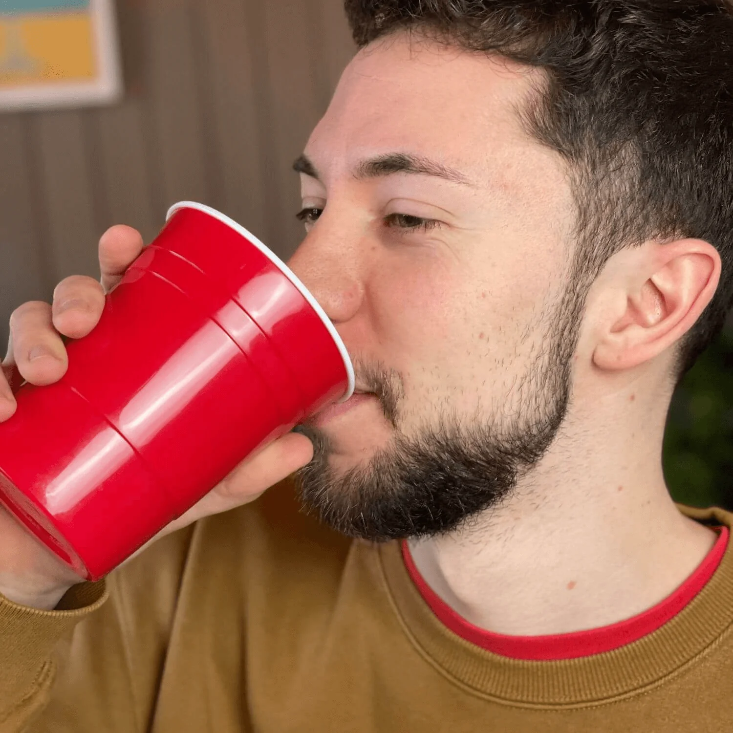 Beer Pong Mehrwegbecher Rot (20x) - Image 4