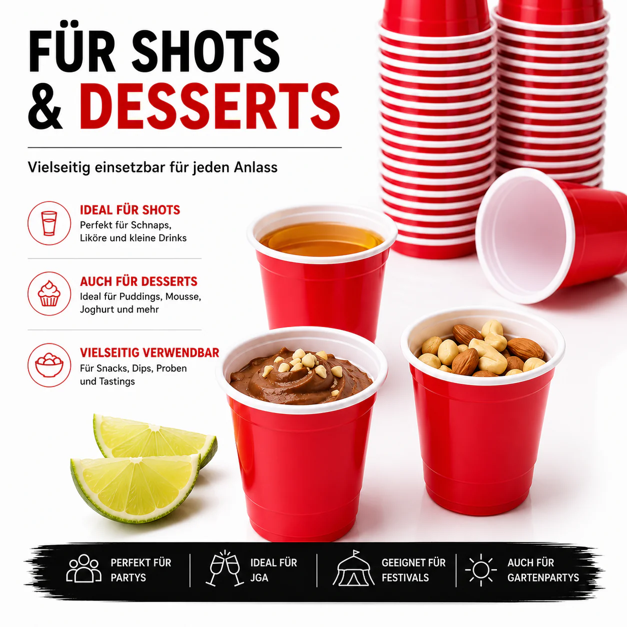 Shot Becher Rot - Image 3