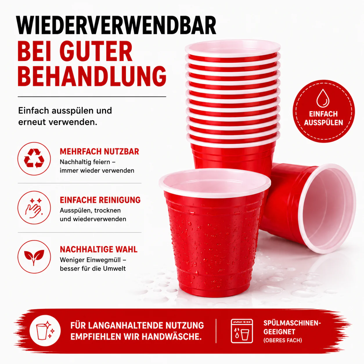 Shot Becher Rot - Image 6