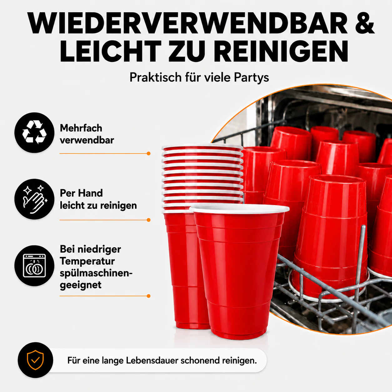 Beer Pong Becher (50x) - Image 4