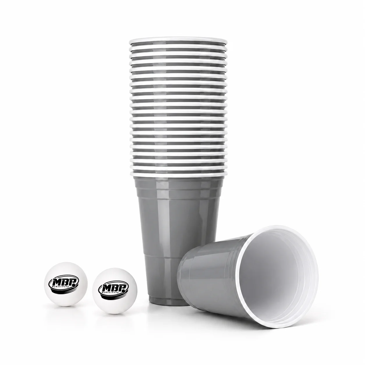 MYBEERPONG® Beer Pong Becher Set (25x inkl. 2 Bällen) - Image 13