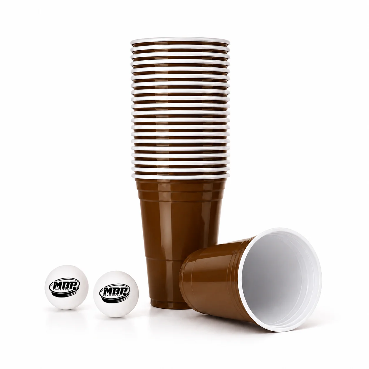 MYBEERPONG® Beer Pong Becher Set (25x inkl. 2 Bällen) - Image 14