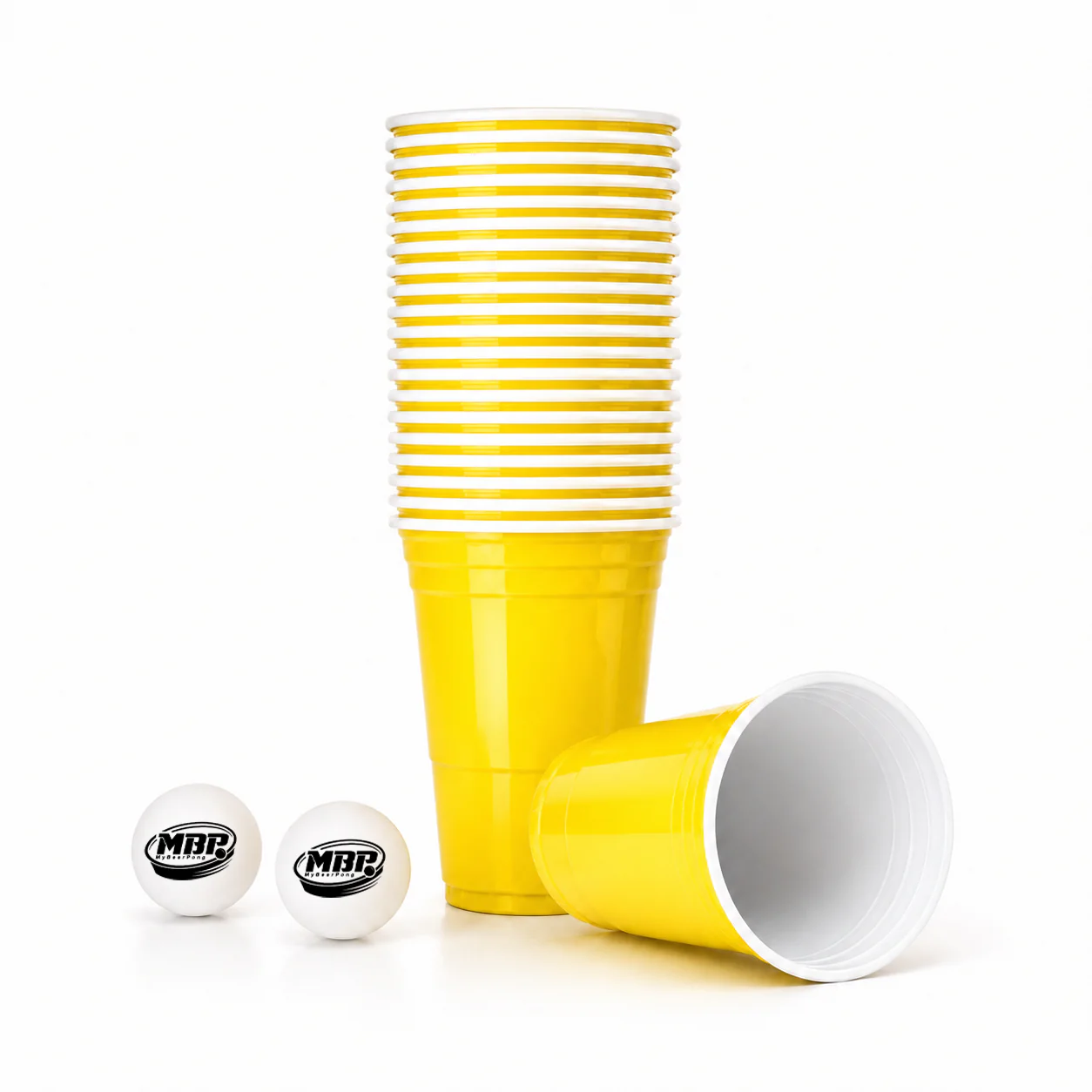 MYBEERPONG® Beer Pong Becher Set (25x inkl. 2 Bällen) - Image 15