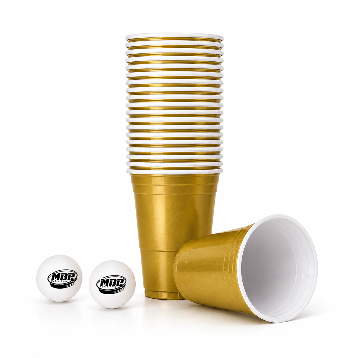 MYBEERPONG® Beer Pong Becher Set (25x inkl. 2 Bällen) - Image 16
