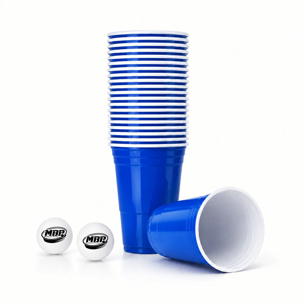 MYBEERPONG® Beer Pong Becher Set (25x inkl. 2 Bällen) - Image 7