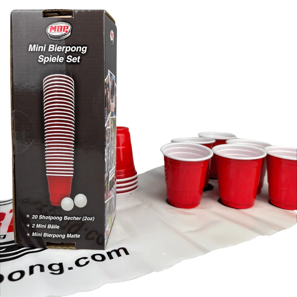 Mini Bierpong Spiele Set - Image 3